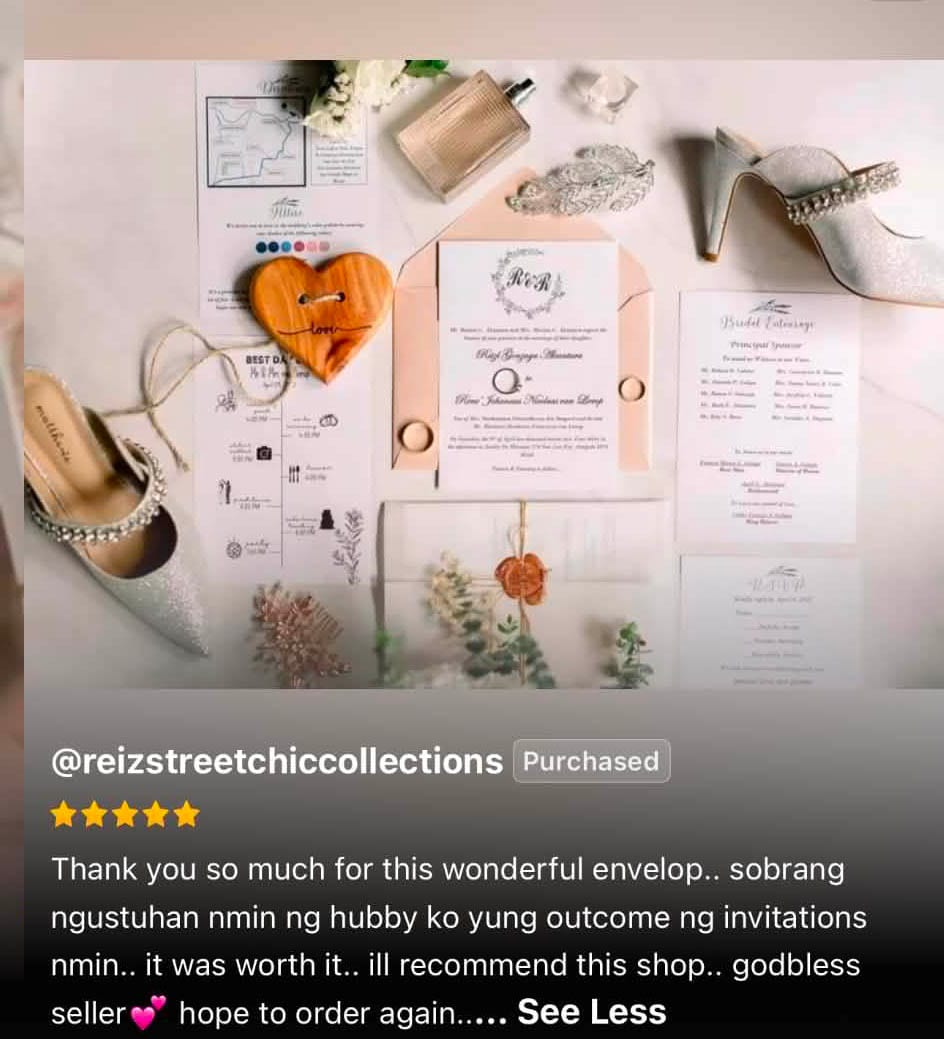 Customer review screenshot